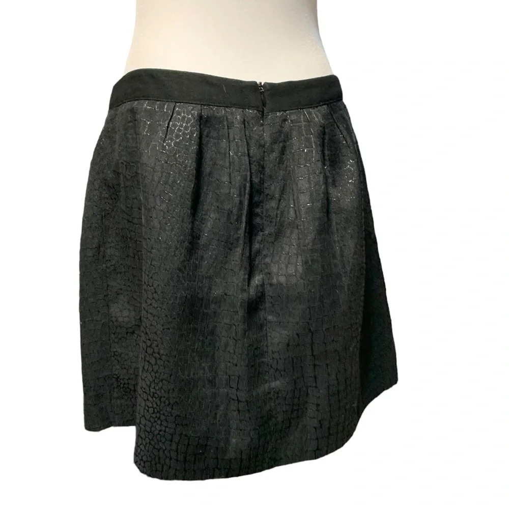 Mossimo women's black shimmering skirt size medium